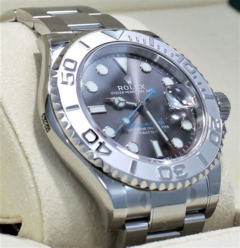 rolex yachtmaster 40mm rhodium used|rolex yacht master platinum 40mm.